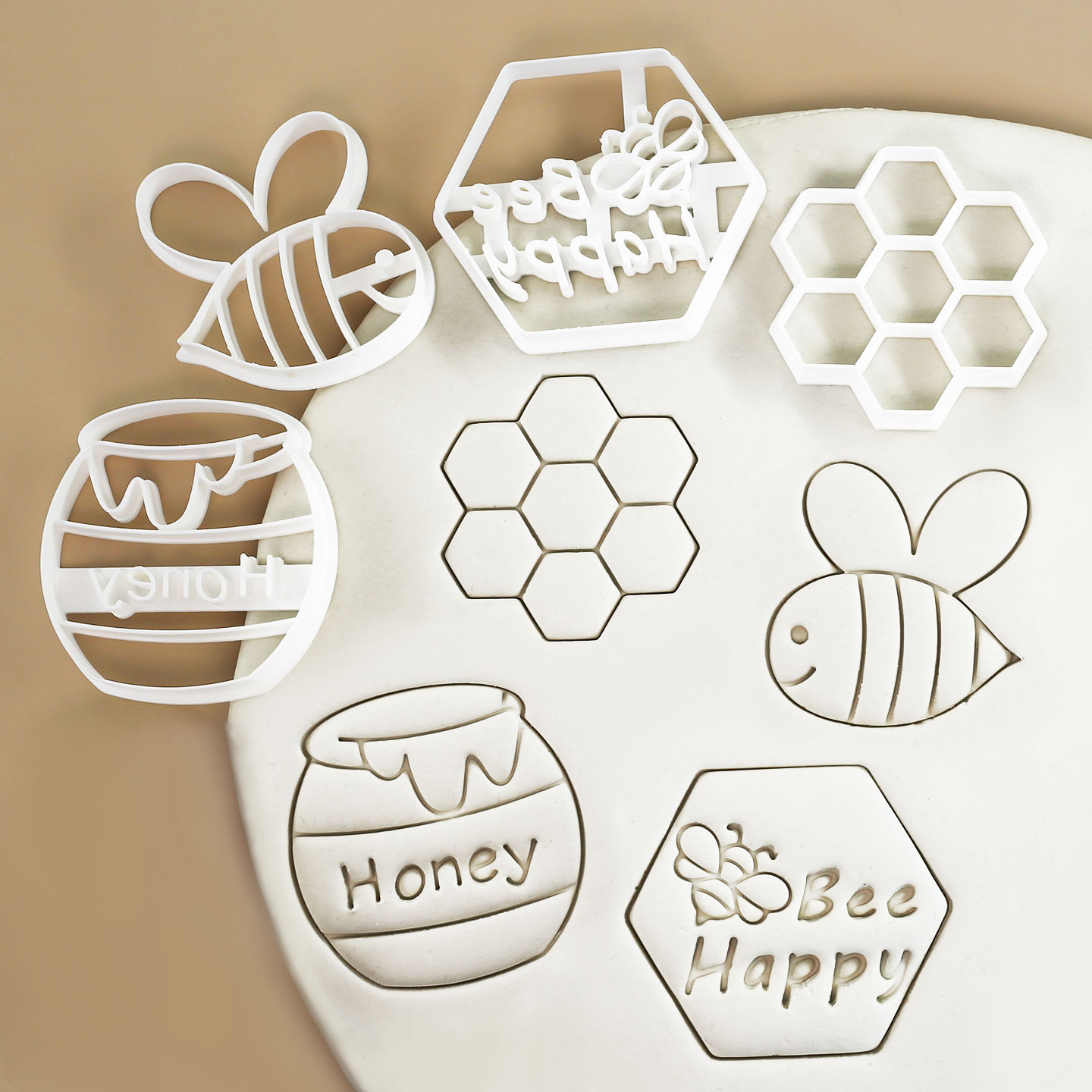 Kitchen Baking Cookies - Набор из 4 формочек для печенья