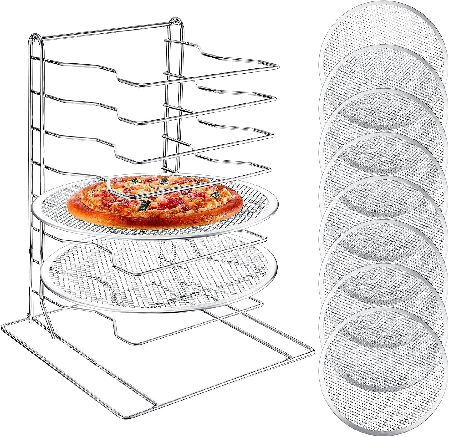 Kitchen And Baking Equipment - Подставка для пиццы с 8 ярусами