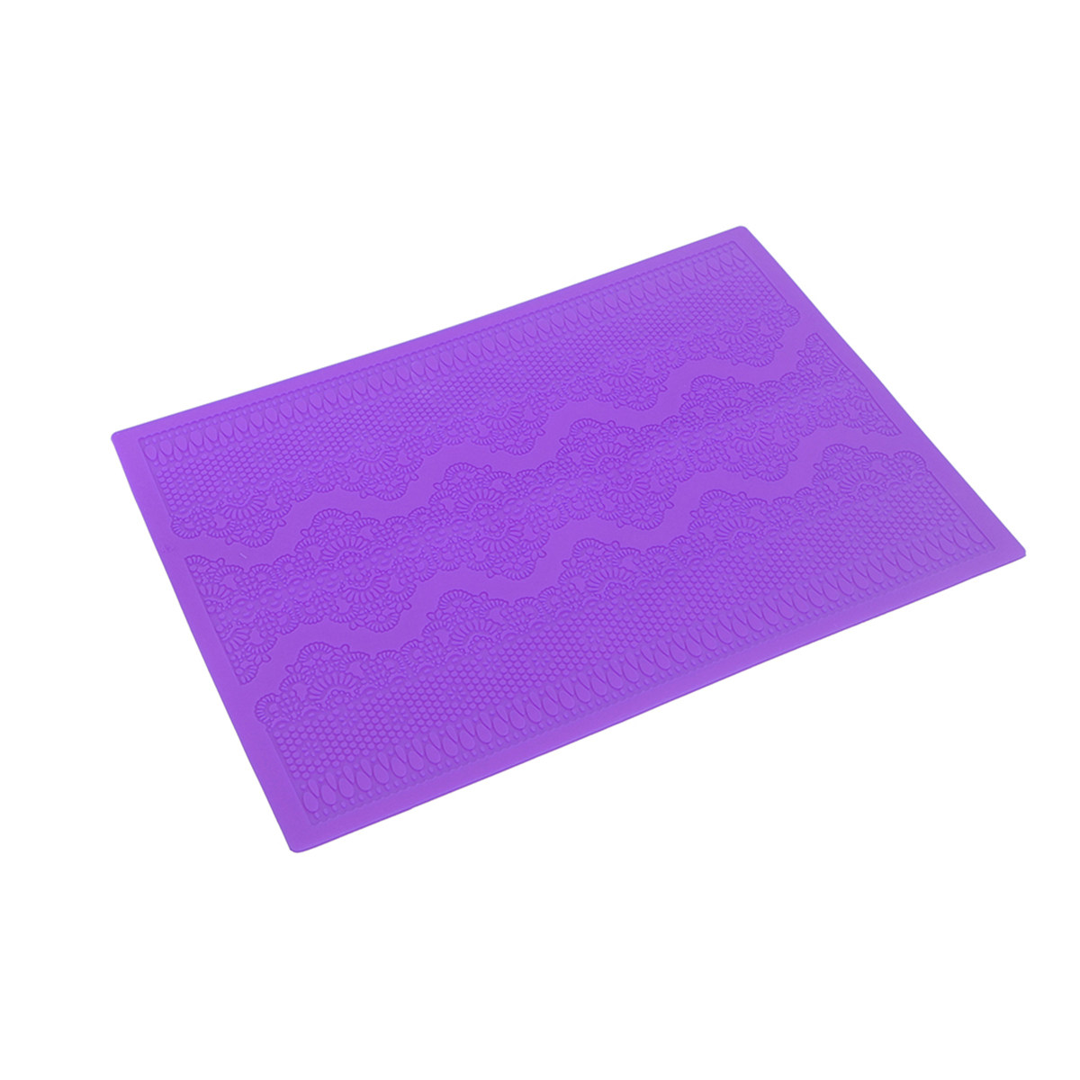 Silicone Cake Mold - 1 шт. силиконовый коврик фиолетового цвета,