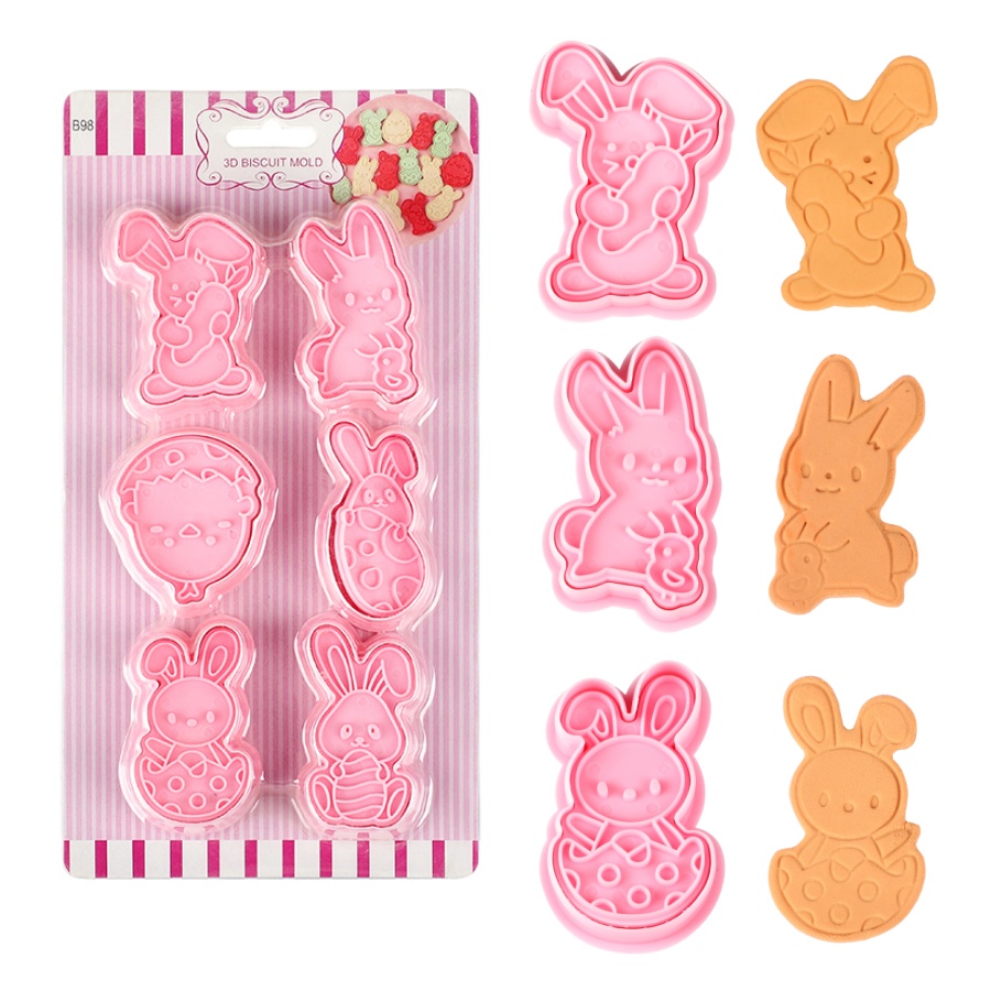 Kitchen Accessories For Baking - 6 шт./компл., формочки для печенья с