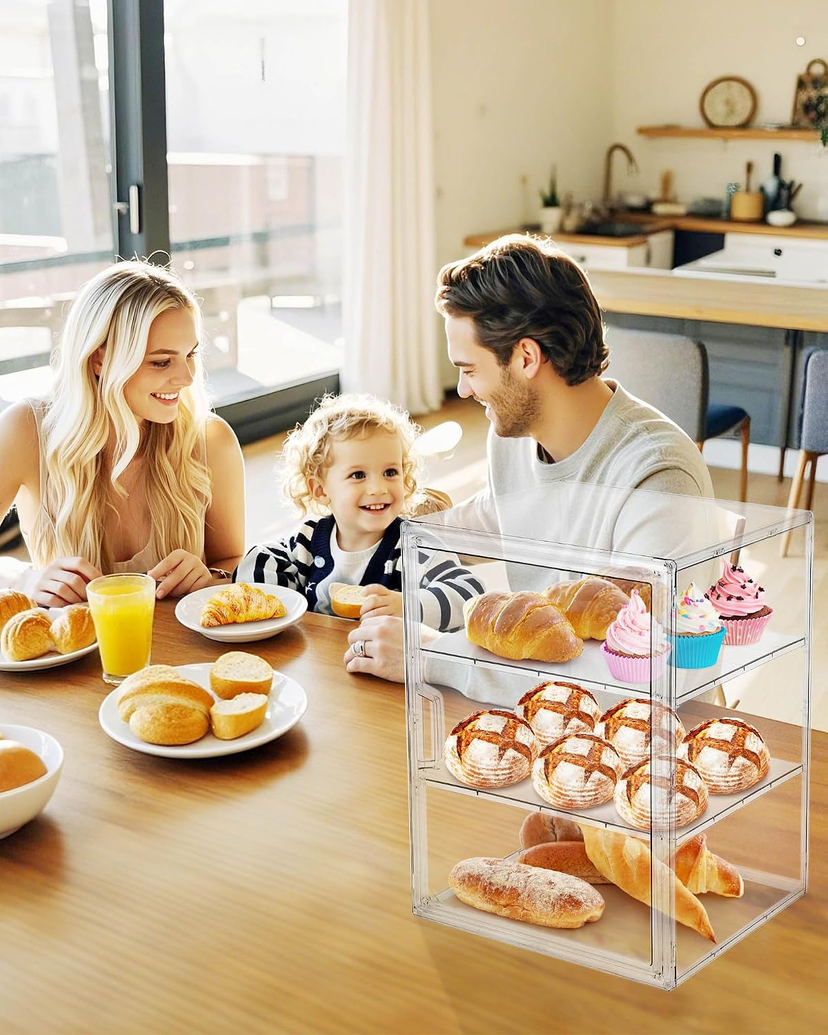 Витрина для выпечки, хлебница  – обзор и цена Kitchen Baking Containers