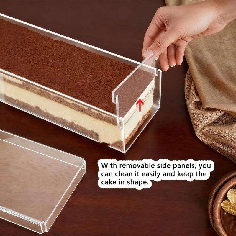 Прочный прямоугольный акриловы – обзор и цена Kitchen Baking Containers