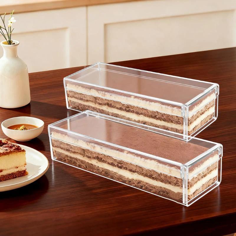 Прочный прямоугольный акриловы – обзор и цена Kitchen Baking Containers