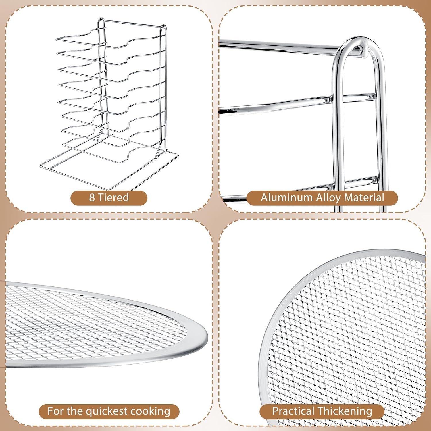 Подставка для пиццы с 8 ярусам – обзор и цена Kitchen And Baking Equipment