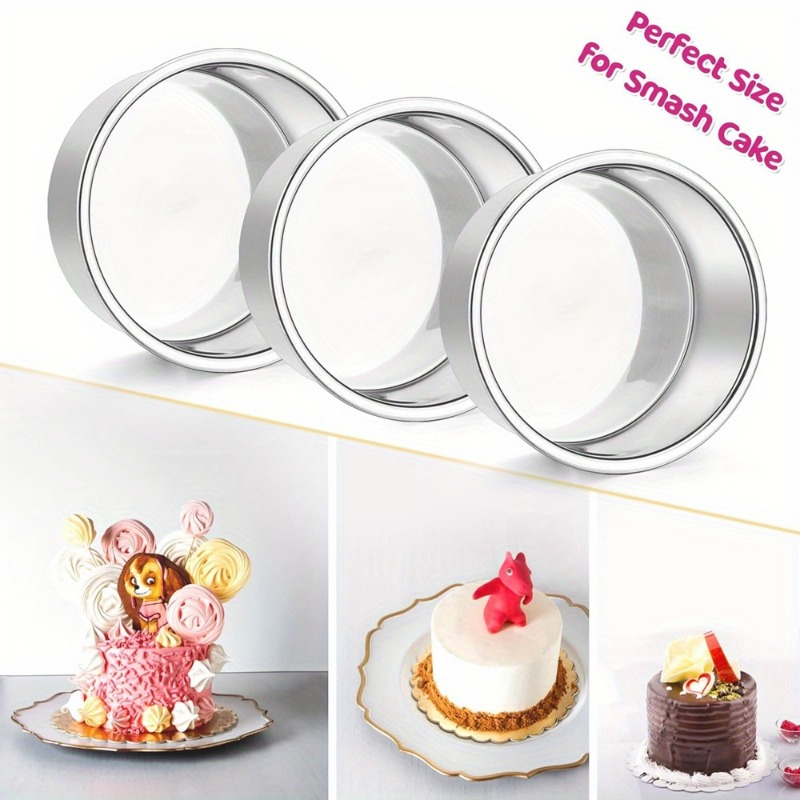 4 шт. 4-дюймовые круглые пищев – обзор и цена Kitchen And Baking Equipment