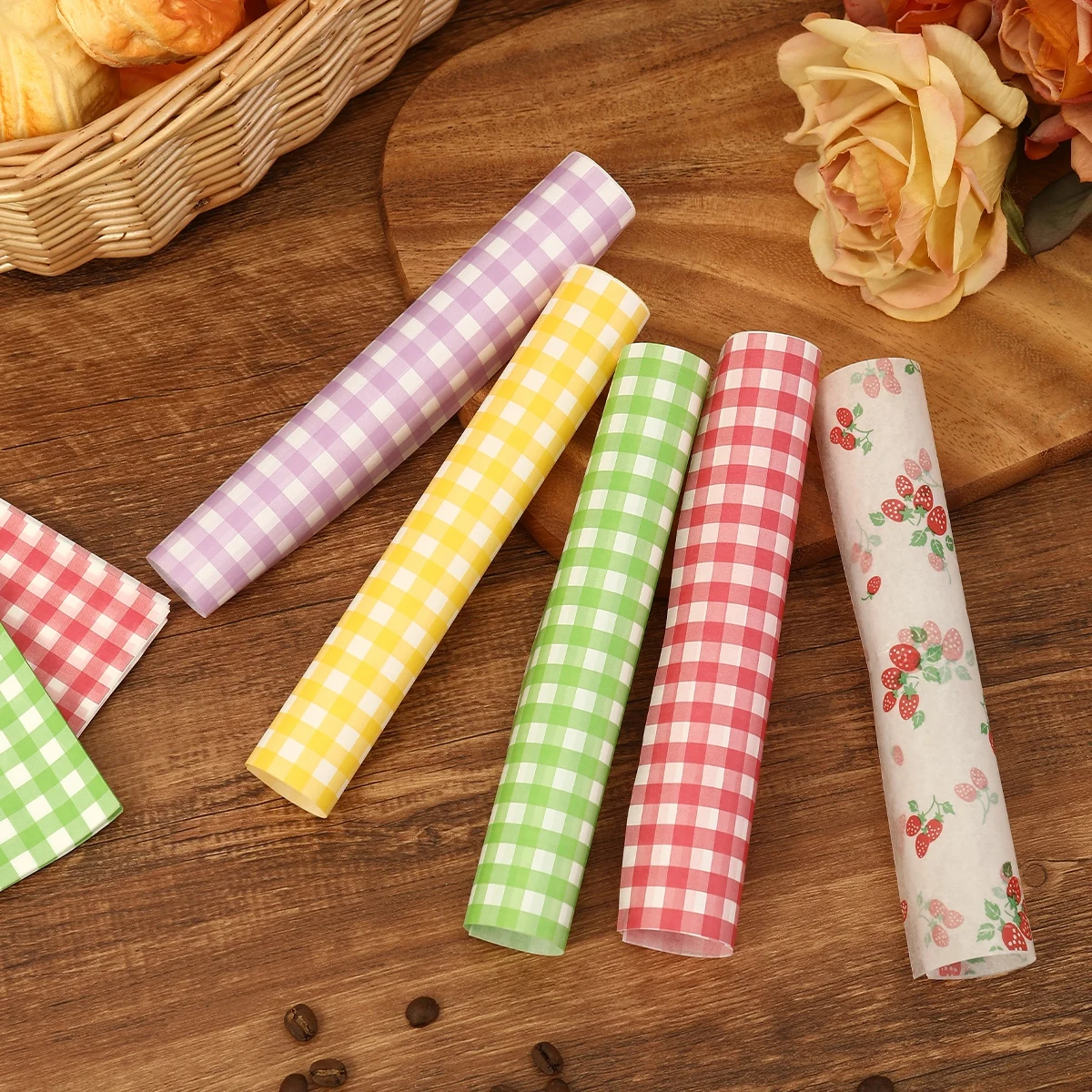 50 шт. маслостойкая упаковочна – обзор и цена Kitchen Baking Gifts