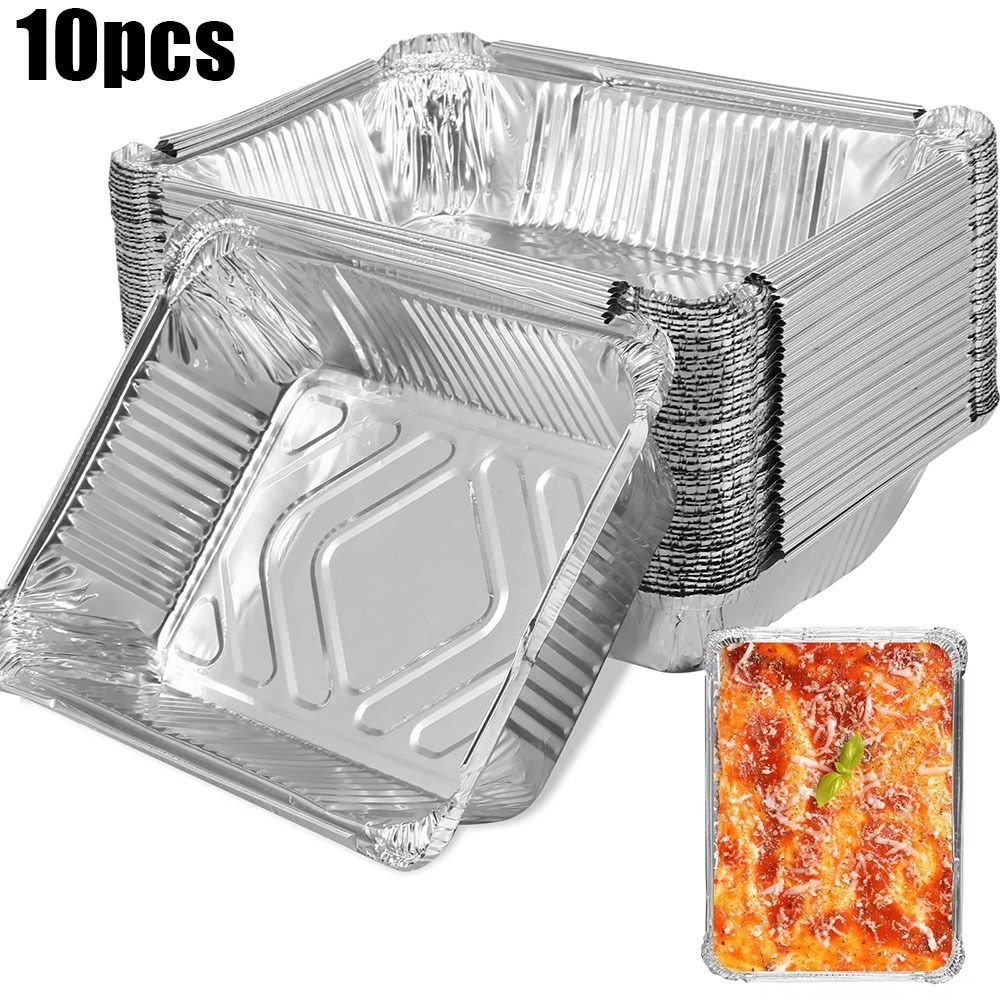 10 шт. одноразовые контейнеры  – обзор и цена Kitchen Baking Containers