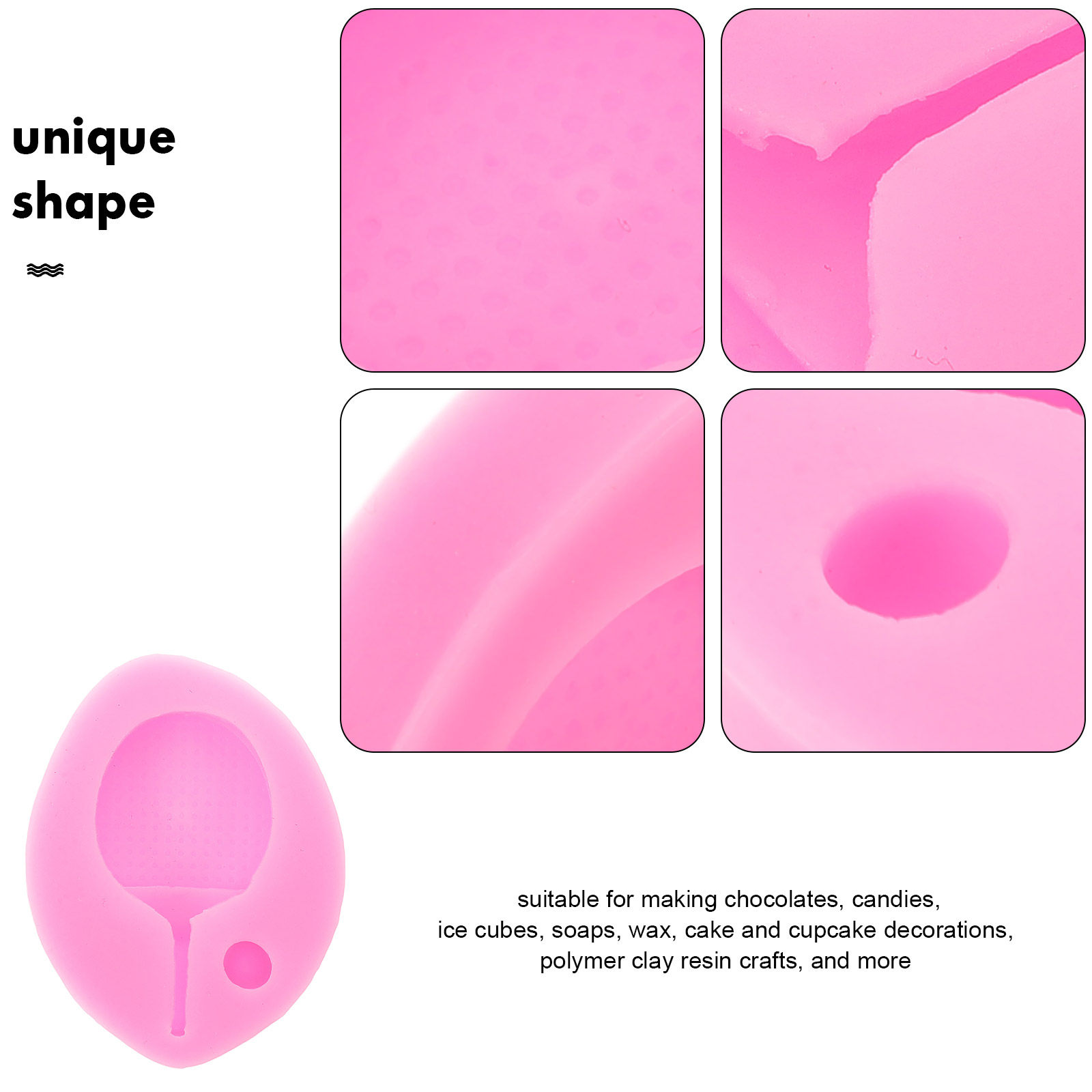 Форма для льда в виде ракетки  – обзор и цена Silicone Cake Mold