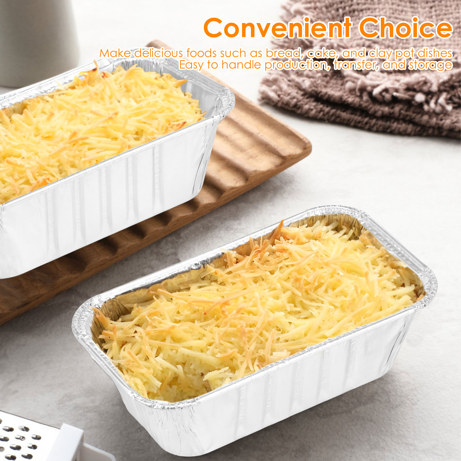 Прямоугольный контейнер из фол – обзор и цена Kitchen Baking Containers