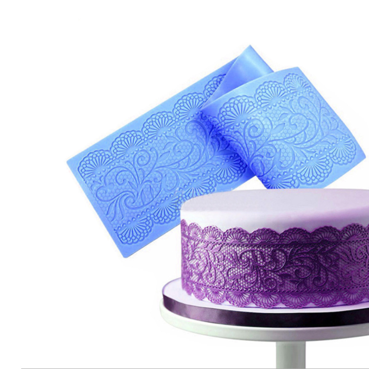 Силиконовая форма для кружевно – обзор и цена Silicone Cake Mold